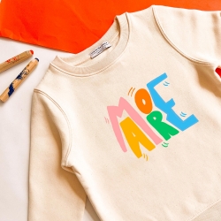 Sweat Crème More Amore Enfant ENFANTS Faubourg54 Sweat Crème More Amore Enfant ENFANTS Faubourg54