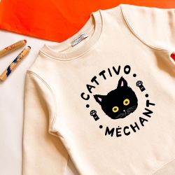 Sweat Crème Cattivo Enfant ENFANTS Faubourg54