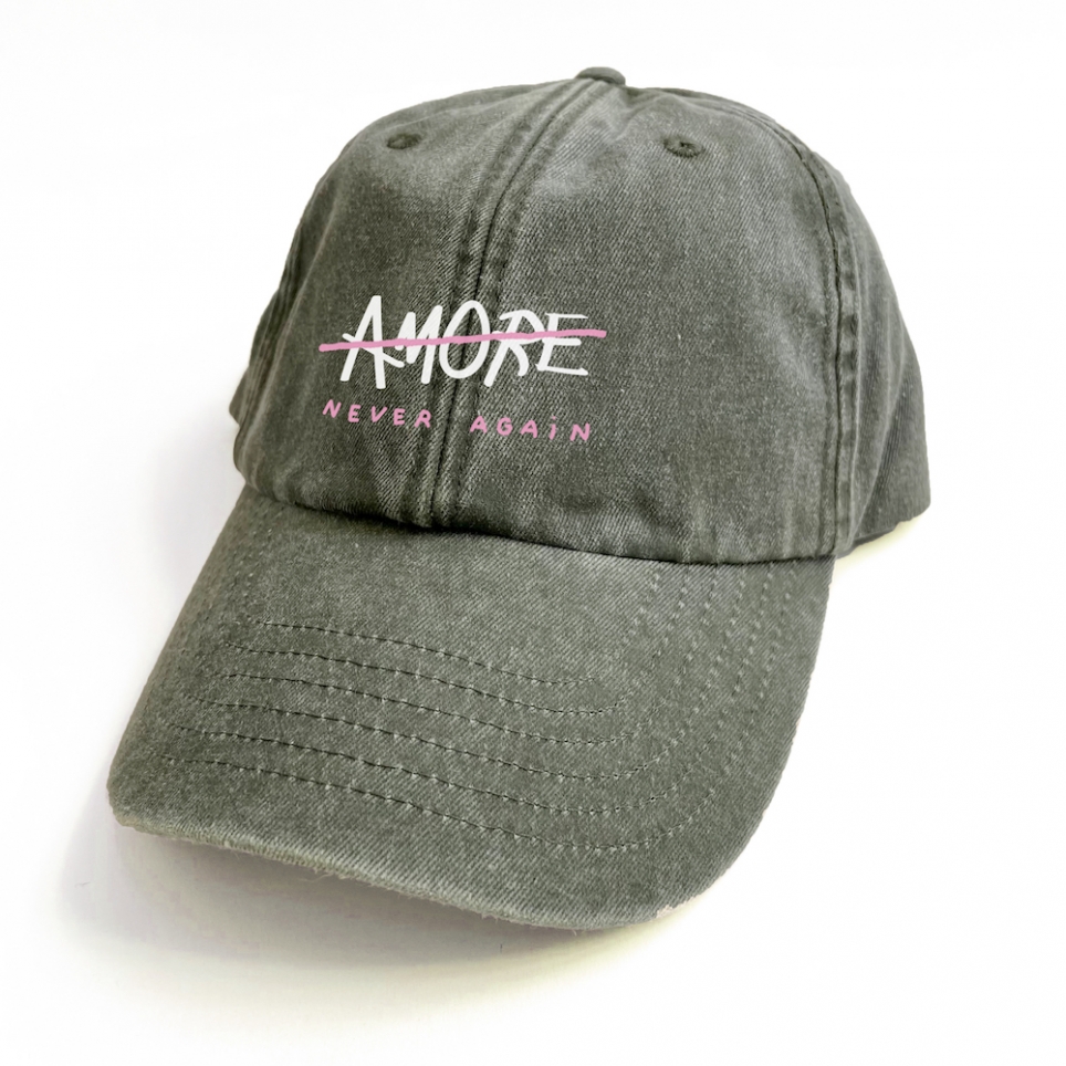 Casquette Denim Amore Never Again Accessoires Faubourg54