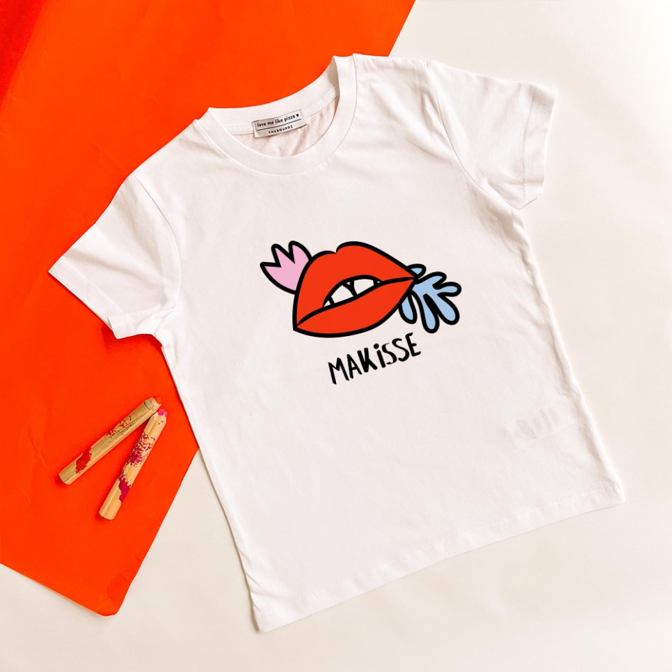 T-Shirt Blanc Makisse Enfant ENFANTS Faubourg54