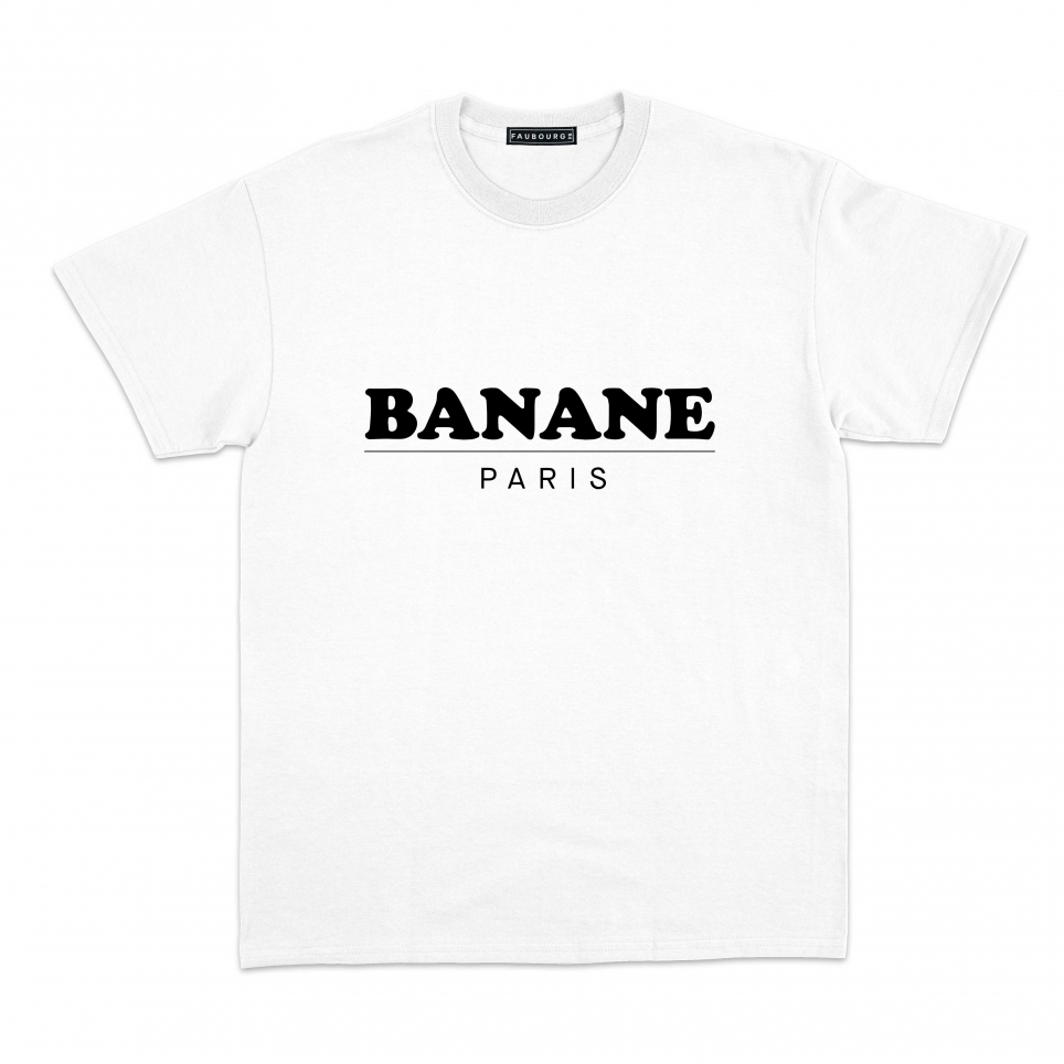 T-shirt Banane Paris HOMME Faubourg54