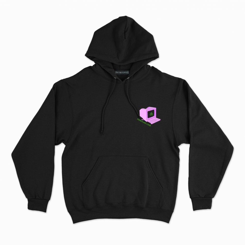 Sweat Noir MiniTel HOMME Faubourg54