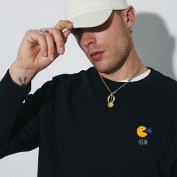 Sweat Yellow Pizza Homme HOMME Faubourg54