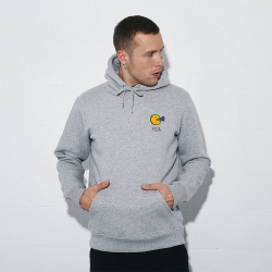 Sweat Capuche Yellow Pizza HOMME Faubourg54