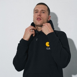 Sweat Capuche Yellow Pizza HOMME Faubourg54