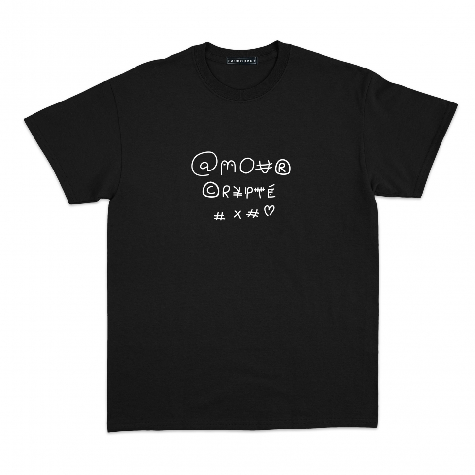 T-Shirt Amour Crypté HOMME Faubourg54