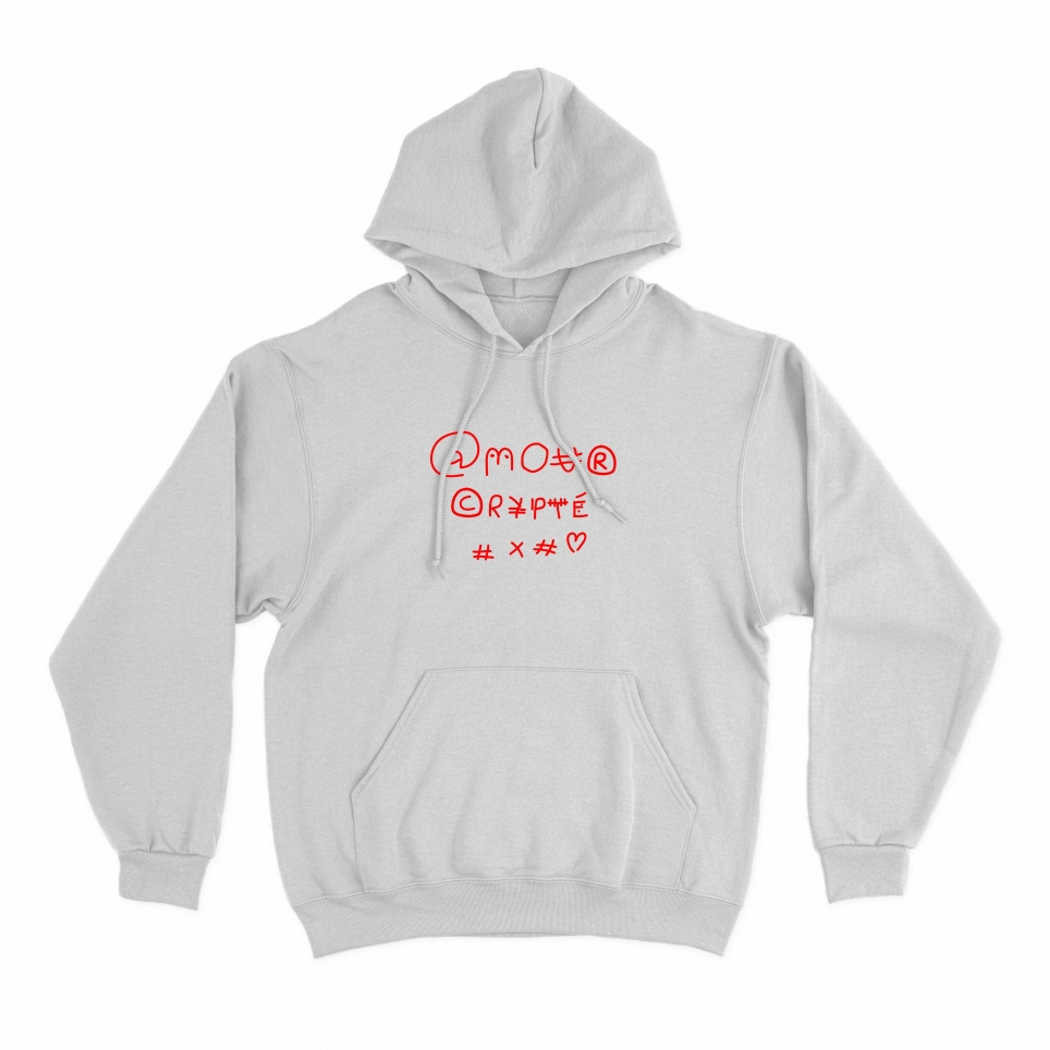 Sweat Capuche Amour Crypté HOMME Faubourg54