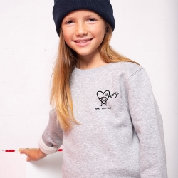 Sweat Gris Fight Club Enfant ENFANTS Faubourg54