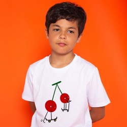 T-Shirt Blanc Amarena Enfant ENFANTS Faubourg54