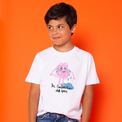 T-Shirt Blanc Commedia Dell'Arte Enfant ENFANTS Faubourg54