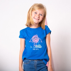 T-Shirt Bleu Royal Commedia Dell'Arte Enfant ENFANTS Faubourg54