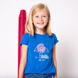 T-Shirt Bleu Royal Commedia Dell'Arte Enfant ENFANTS Faubourg54