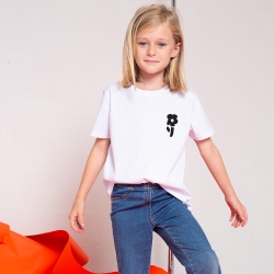 T-Shirt Blanc Ciao Fiore Enfant ENFANTS Faubourg54