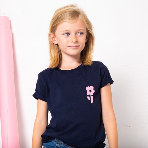 T-Shirt Bleu Navy Ciao Fiore Enfant ENFANTS Faubourg54