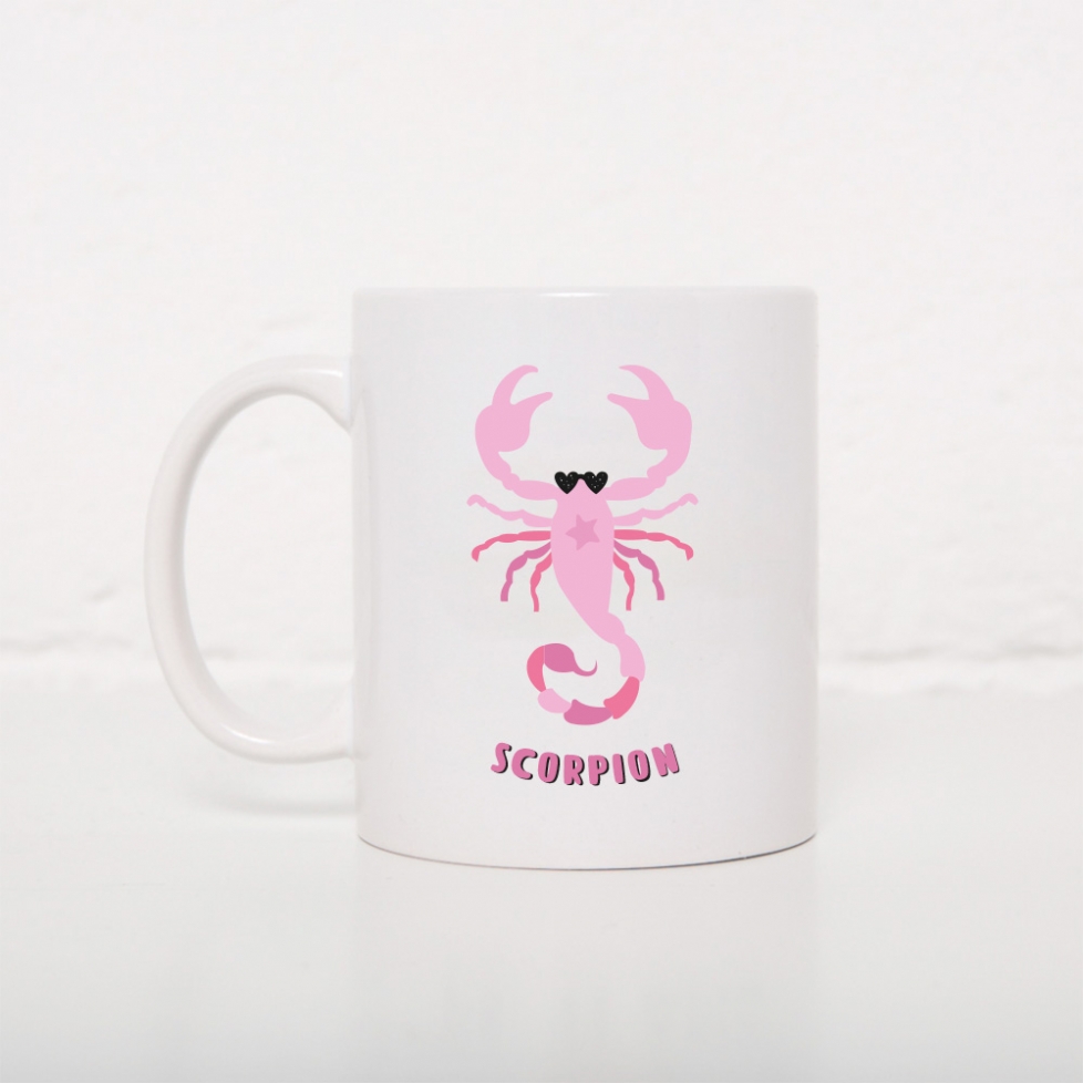 Tasse signe astrologique Scorpion