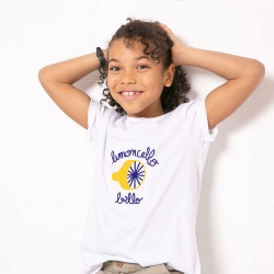 T-Shirt Blanc Limoncello Enfant ENFANTS Faubourg54