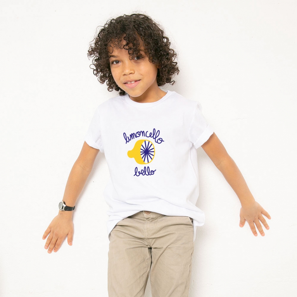 T-Shirt Blanc Limoncello Enfant ENFANTS Faubourg54