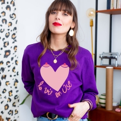 Sweat violet La Vie En Ose