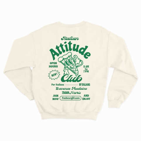 Sweat Italian Attitude Club collection Italian Attitude Club