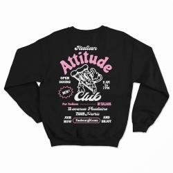 Sweat Italian Attitude Club Noir Faubourg54