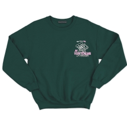 Sweat Italian Attitude Club Vert Faubourg54 Sweat Italian Attitude Club Vert Faubourg54