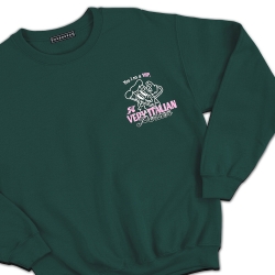 Sweat Italian Attitude Club Vert Faubourg54 Sweat Italian Attitude Club Vert Faubourg54