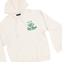 Sweat Capuche Italian Attitude Club Crème Faubourg54 Sweat Capuche Italian Attitude Club Crème Faubourg54