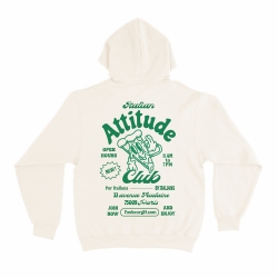 Sweat Capuche Italian Attitude Club Crème Faubourg54