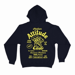 Sweat Capuche Italian Attitude Club BleuMarine Faubourg54