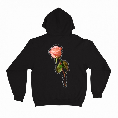 Sweat Capuche Rosa collection Italian Attitude Club