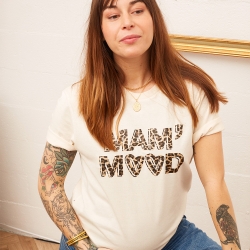 T-shirt Crème Mam Mood Mamma Racine Faubourg54 T-shirt Crème Mam Mood Mamma Racine Faubourg54