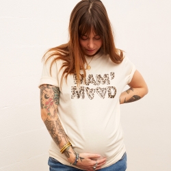 T-shirt Crème Mam Mood Mamma Racine Faubourg54 T-shirt Crème Mam Mood Mamma Racine Faubourg54