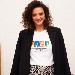 T-shirt Blanc Famiglia Mamma MAMMA Faubourg54 T-shirt Blanc Famiglia Mamma MAMMA Faubourg54