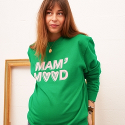 Sweat Vert Mam Mood Mamma MAMMA Faubourg54