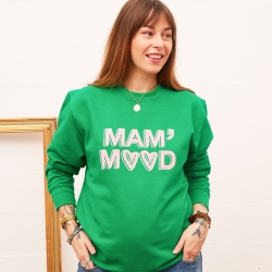 Sweat Vert Mam Mood Mamma MAMMA Faubourg54