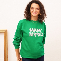 Sweat Vert Mam Mood Mamma MAMMA Faubourg54