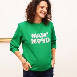 Sweat Vert Mam Mood Mamma MAMMA Faubourg54