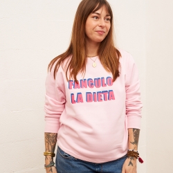 Sweat Rose Fanculo la Dieta Mamma MAMMA Faubourg54 Sweat Rose Fanculo la Dieta Mamma MAMMA Faubourg54