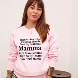 Sweat Rose Mamma Mondo MAMMA Faubourg54 Sweat Rose Mamma Mondo MAMMA Faubourg54
