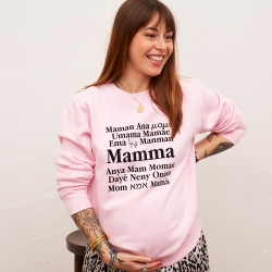 Sweat Rose Mamma Mondo MAMMA Faubourg54