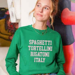 Sweat Vert Rigatoni FEMME Faubourg54