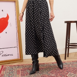 Jupe Stella Noire à Pois FEMME Faubourg54