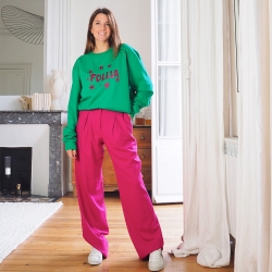Sweat Femme Vert Follie by MaudParys Faubourg54 Sweat Femme Vert Follie by MaudParys Faubourg54