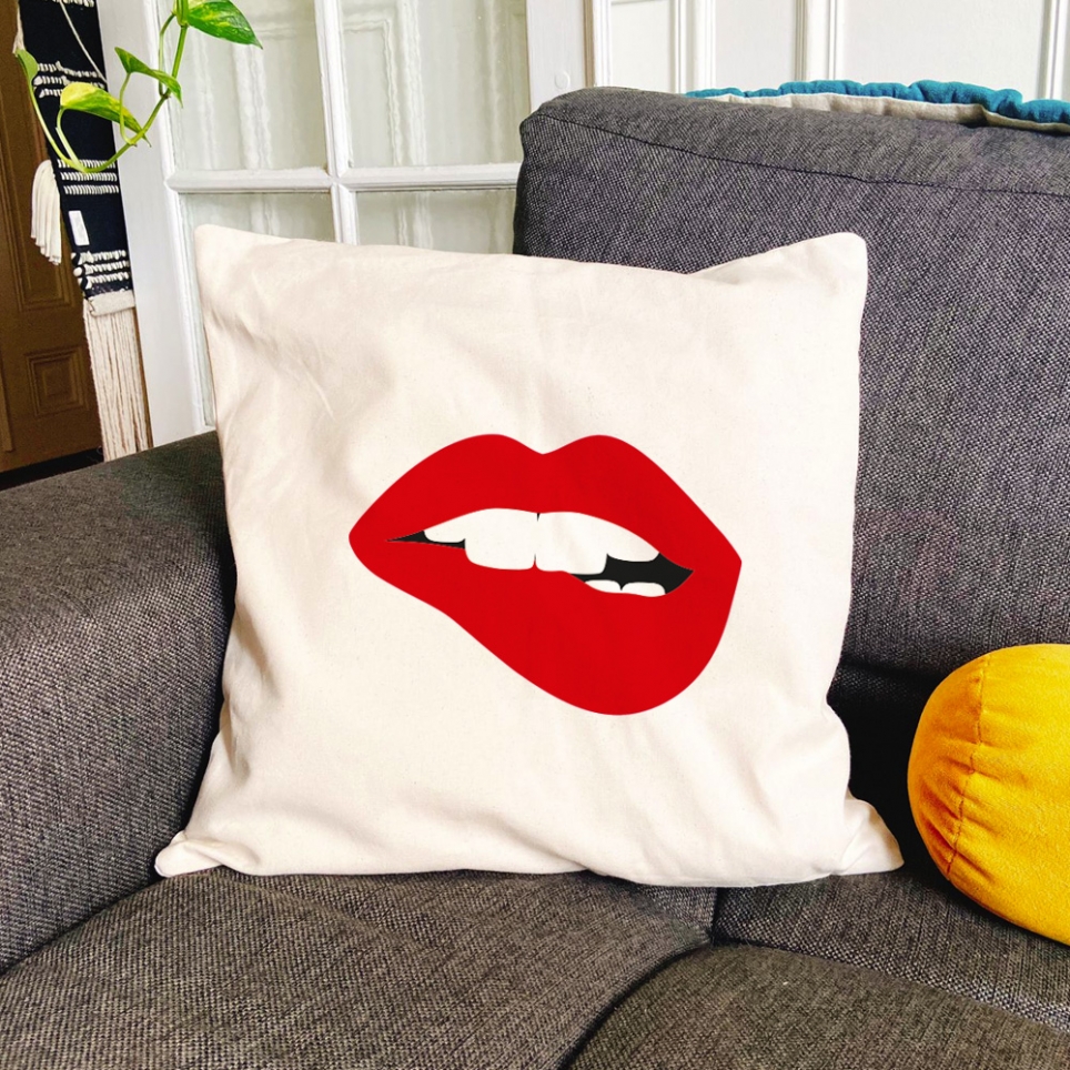 Housse de Coussin Martina Rouge