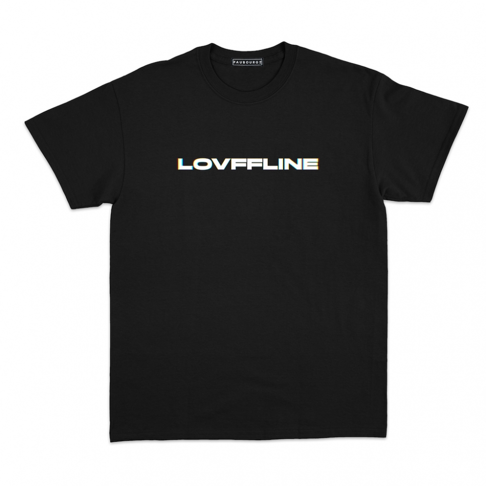 T-Shirt Lovffline noir Faubourg 54 Homme