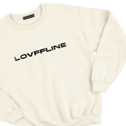 Sweatshirt noir Lovffline Faubourg 54