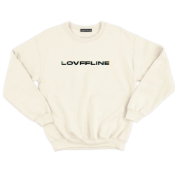Sweatshirt noir Lovffline Faubourg 54