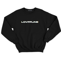 Sweatshirt noir Lovffline Faubourg 54