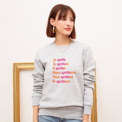 Sweat Gris Spritzer