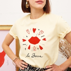 T-Shirt Femme Jaune Bocca Faubourg54
